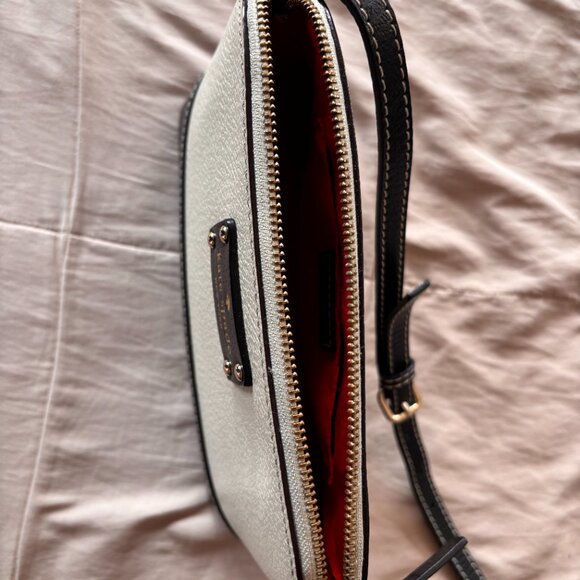 Kate Spade Crossbody Purse Brown/Cream - Picture 4 of 4